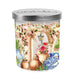 Tuscan Terrace Printed Glass Jar Candle with Lid    