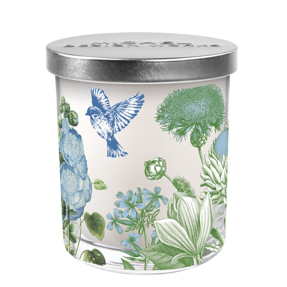 Cotton & Linen Decorative Glass Candle    