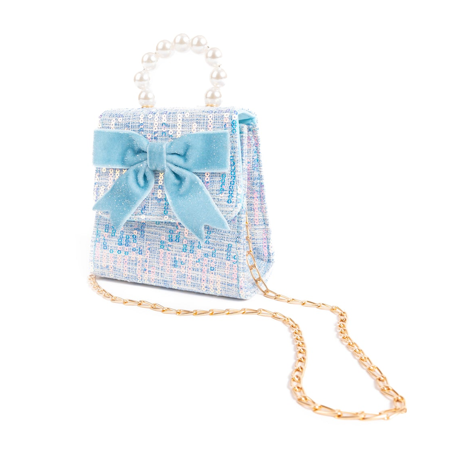 CE The Mademoiselle Mini Purse with Headband - Blue