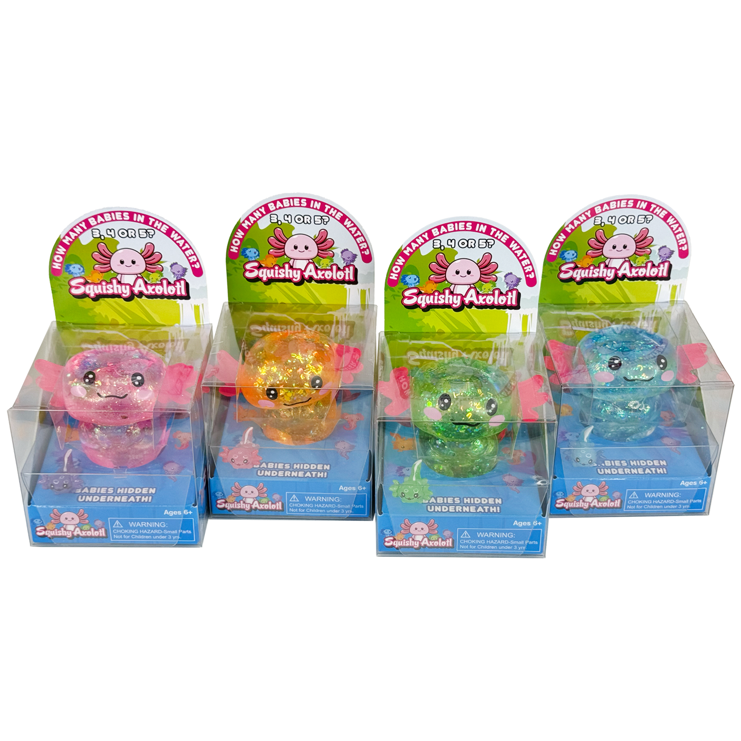 Squishy Axolotl (Single) - Random Color