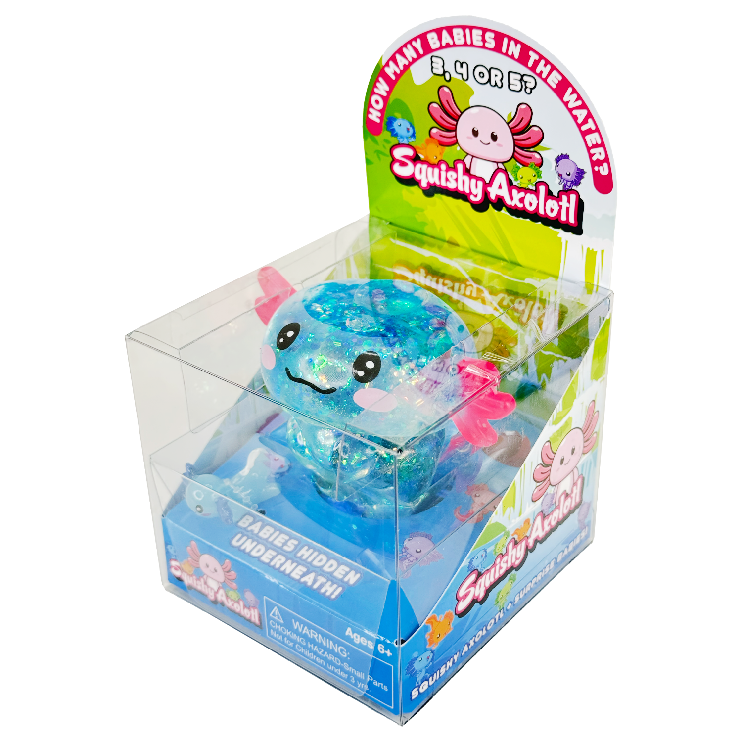 Squishy Axolotl (Single) - Random Color
