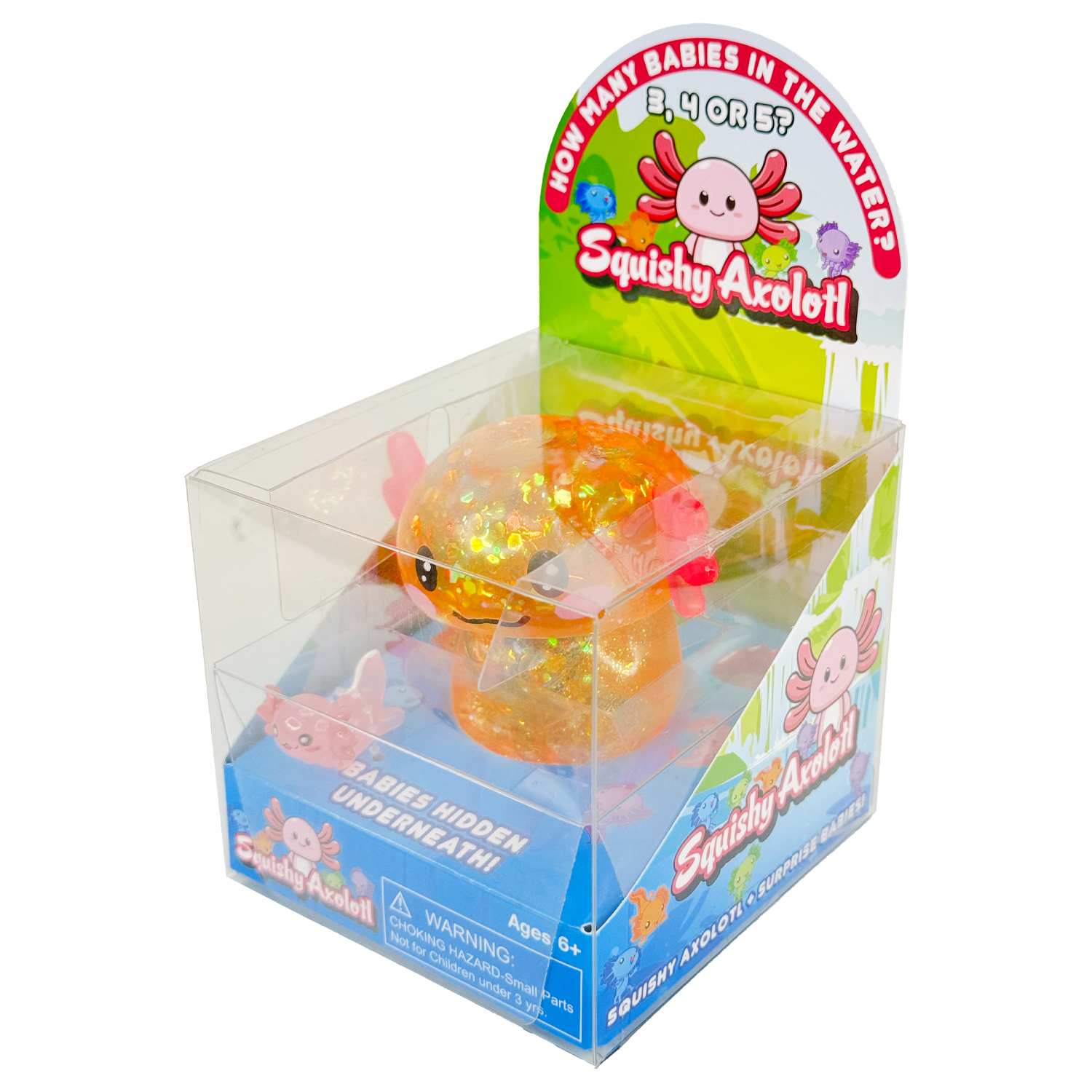 Squishy Axolotl (Single) - Random Color