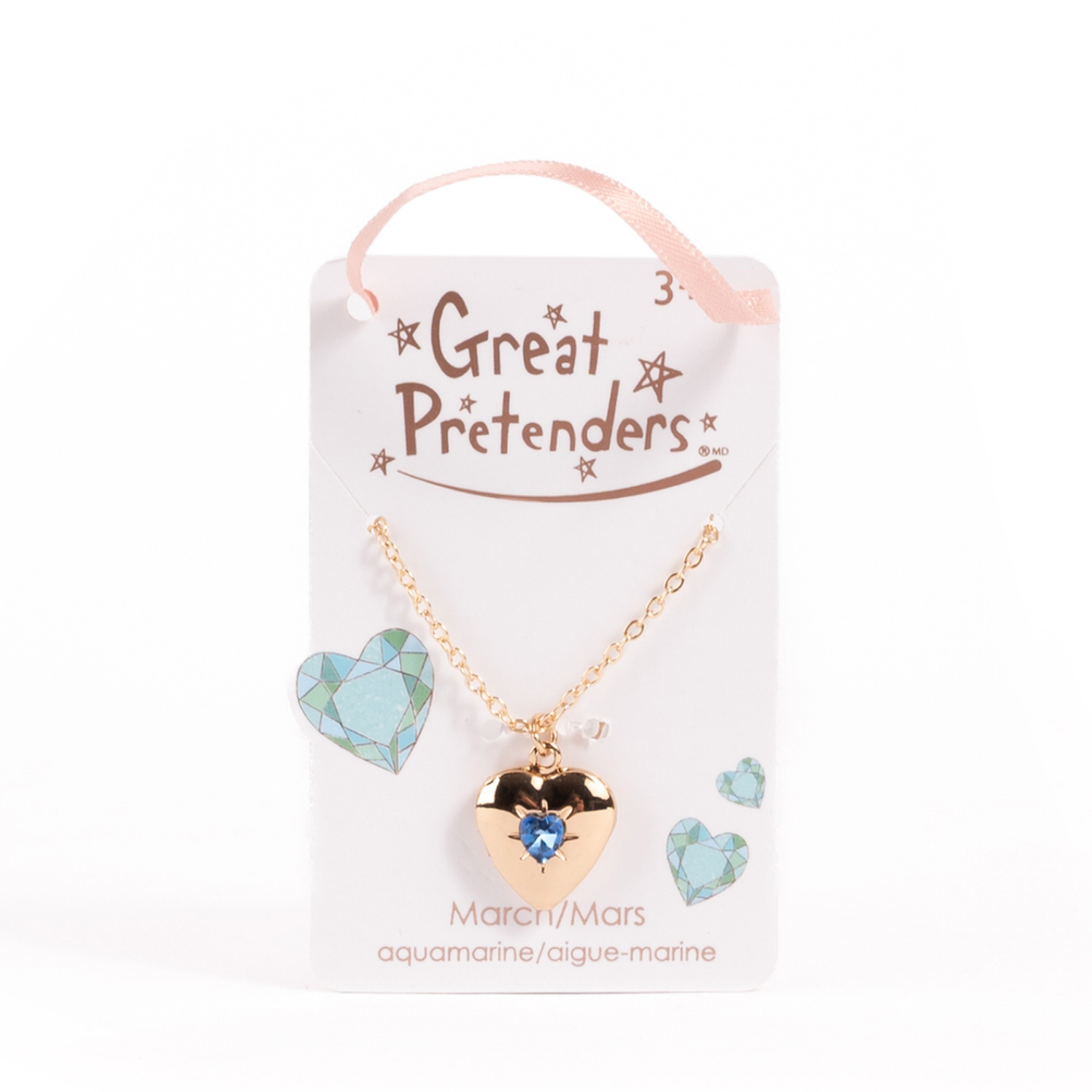 CE Birthstone Heart Locket - March