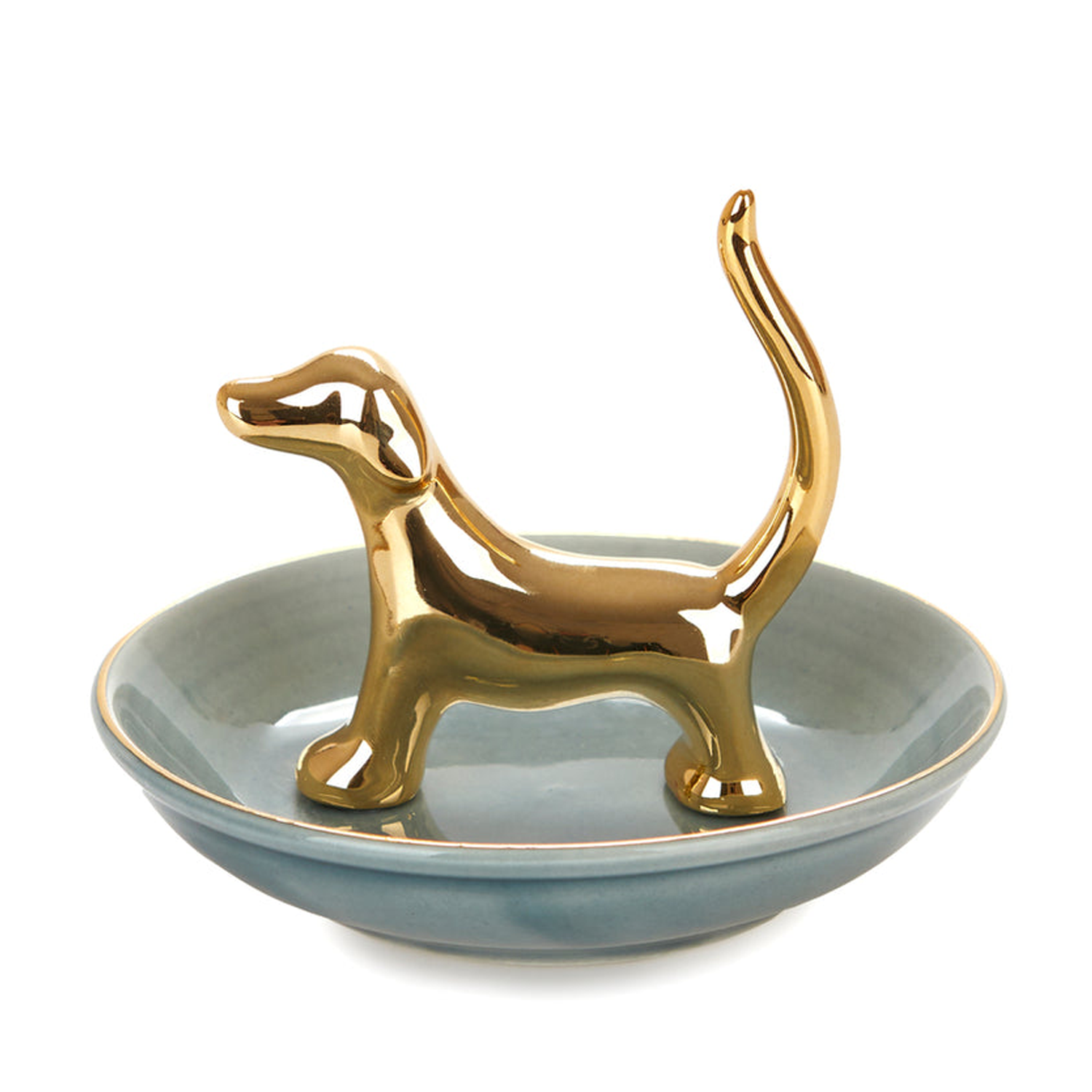 Bassotto Dog Ring Holder