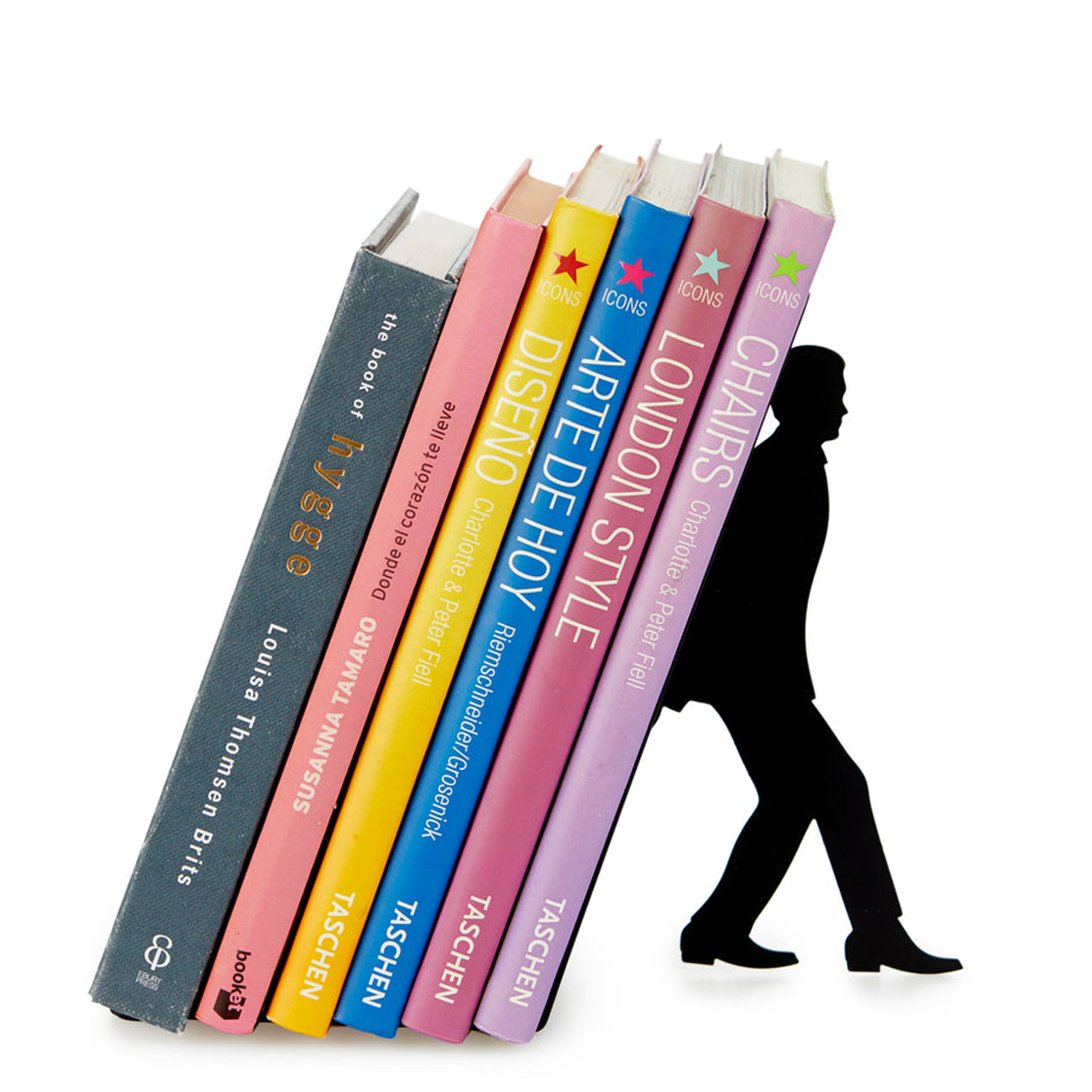 BALVI Too Many Books Bookend