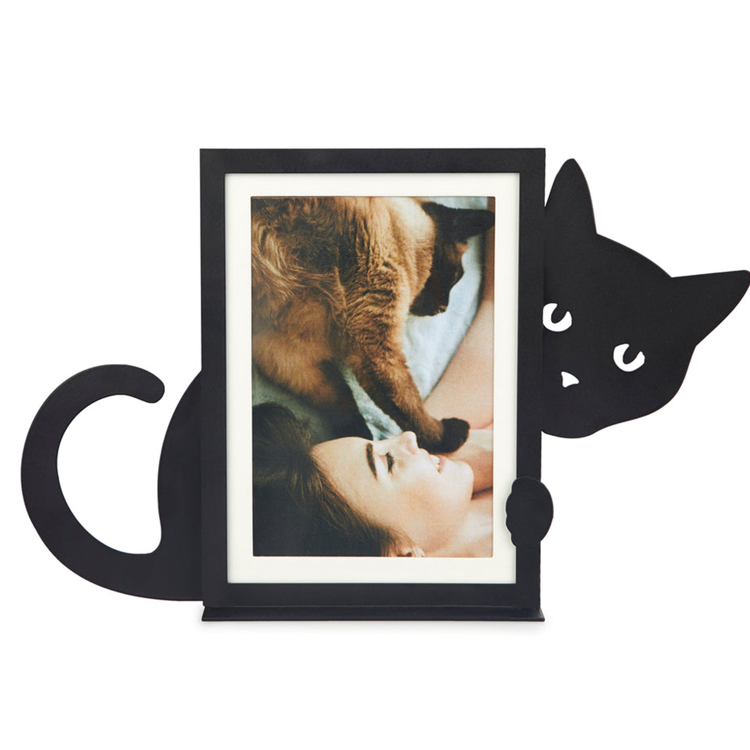 Hidden Cat Photo Frame - Vertical 4x6 Photo