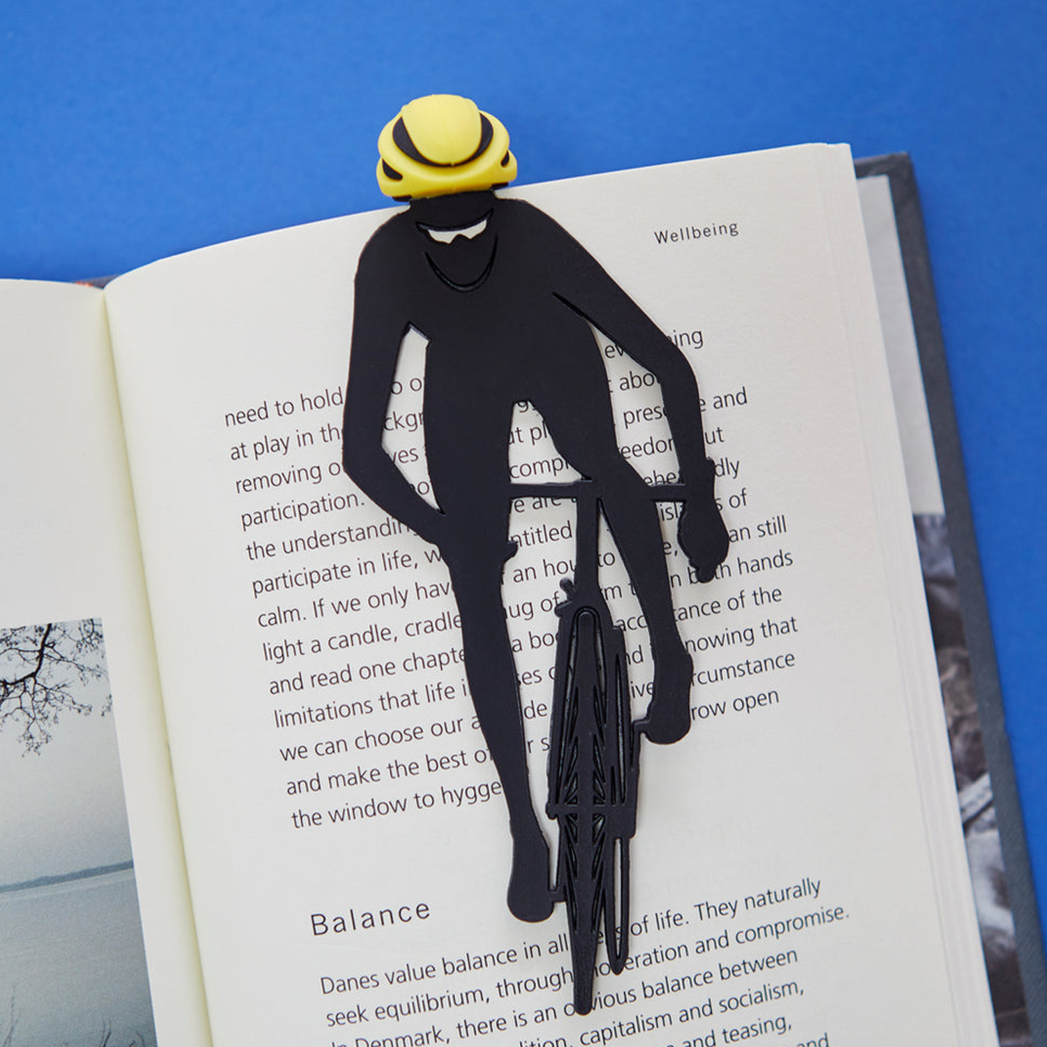 BALVI Cyclist Bookmark