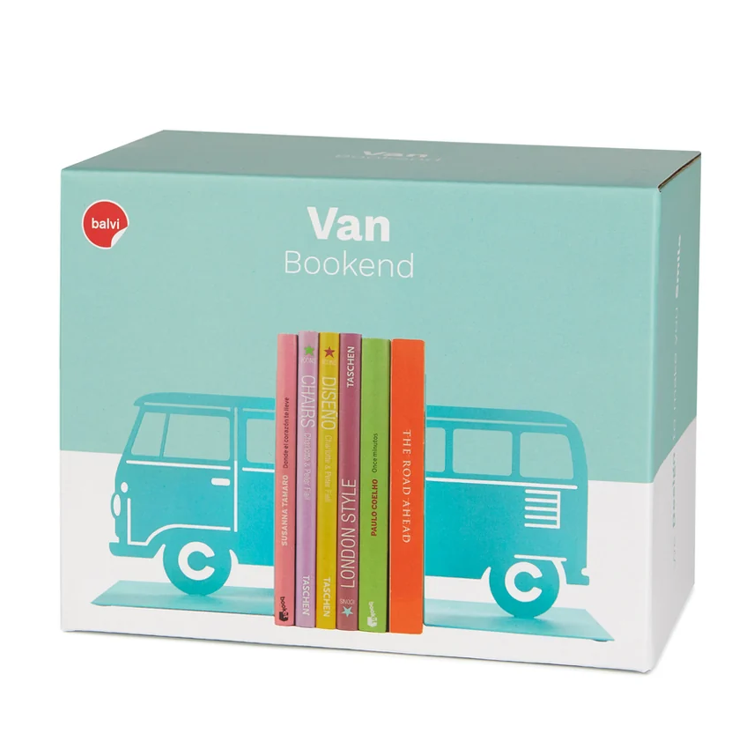 Van Double Bookend - Blue