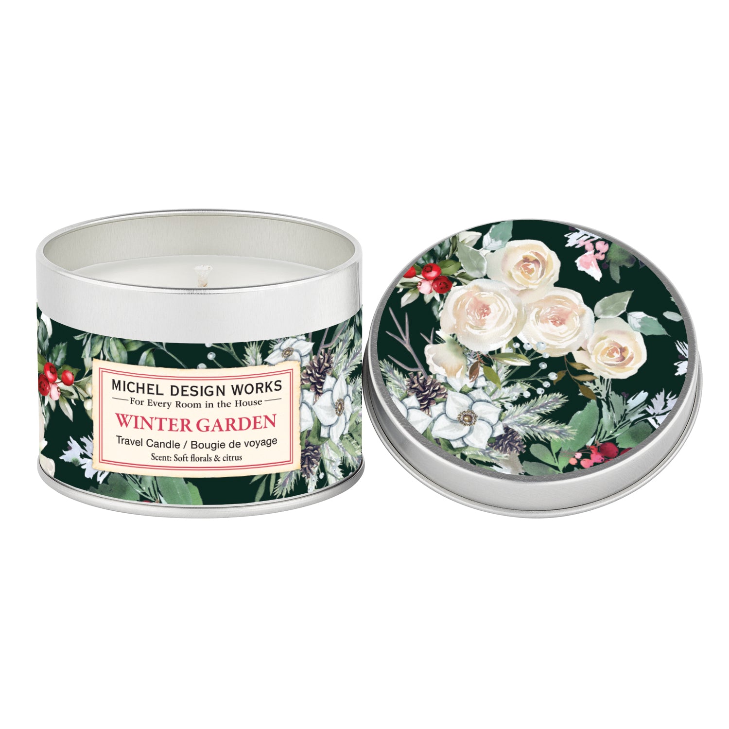Winter Garden Travel Candle