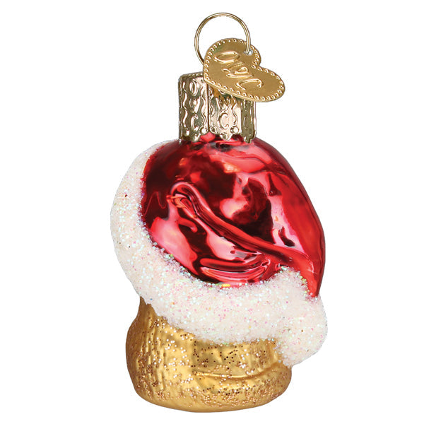 Old World Christmas Gumdrops Mini Santa's Kitten Ornament    