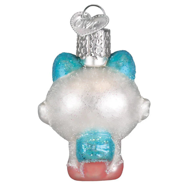 Old World Christmas Gumdrops Mini Kawaii Cat Ornament