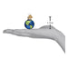 Old World Christmas Gumdrop Mini Planet Earth Ornament    