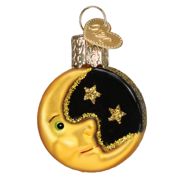 Old World Christmas Gumdrop Mini Moon Ornament    