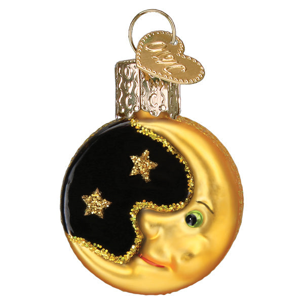 Old World Christmas Gumdrop Mini Moon Ornament    