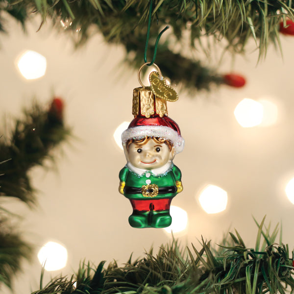 Old World Christmas Gumdrops Mini Elf Ornament    