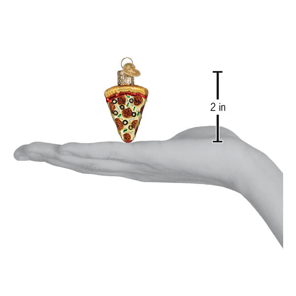 Old World Christmas Gumdrops Mini Pizza Slice Ornament    