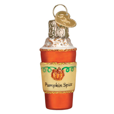 Old World Christmas Gumdrops Mini Pumpkin Spice Latte Ornament    