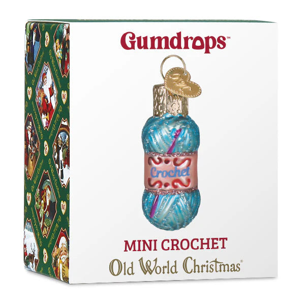 Old World Christmas Mini Gumdrops Crochet Ornament
