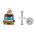 Old World Christmas Mini Gumdrops Stack of Books Ornament