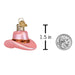 Old World Christmas Gumdrops Mini Cowgirl Hat Ornament