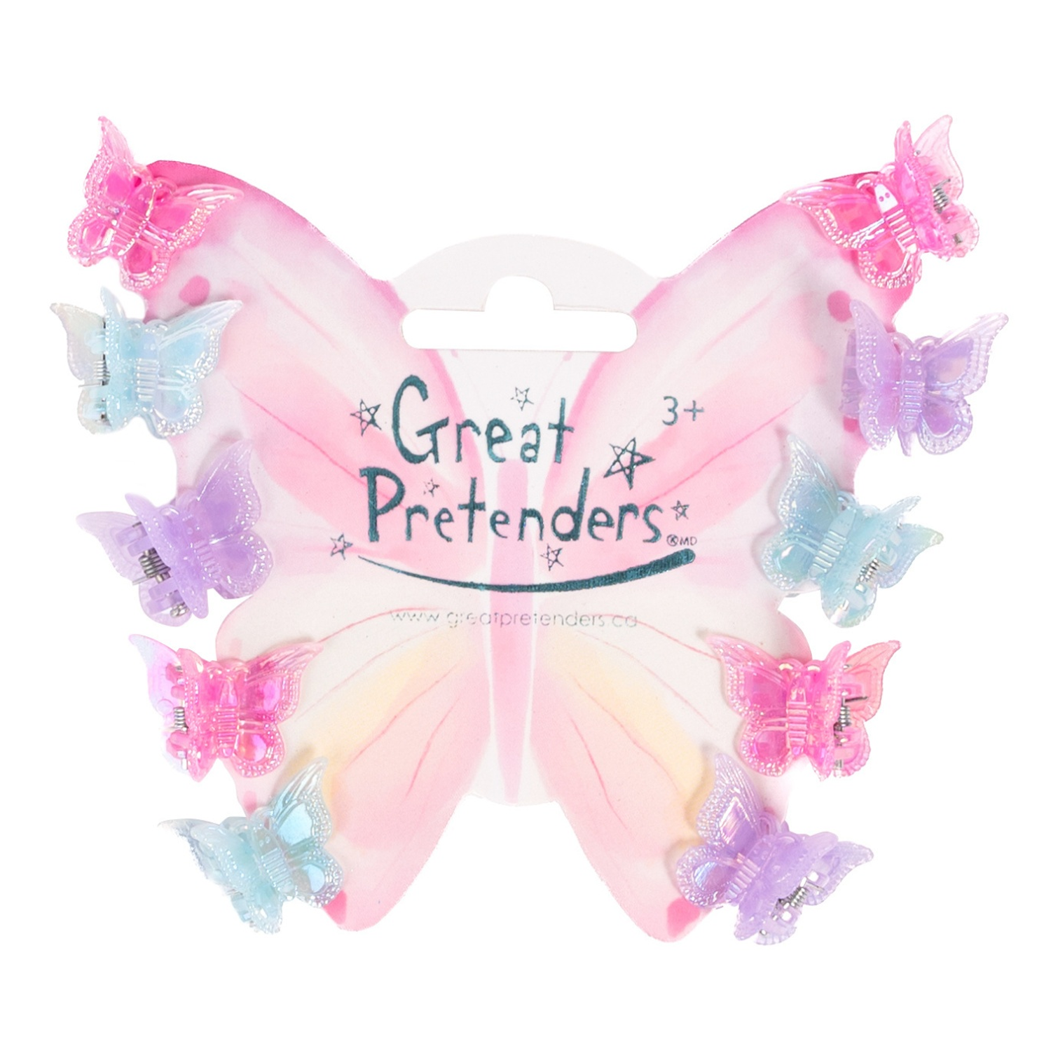 CE Fancy Flutter Mini Hairclips - 10 Clips