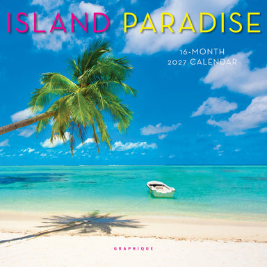 Island Paradise 2027 Mini Wall Calendar