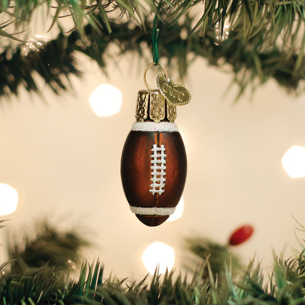 Old World Christmas Gumdrops Mini Football Ornament    
