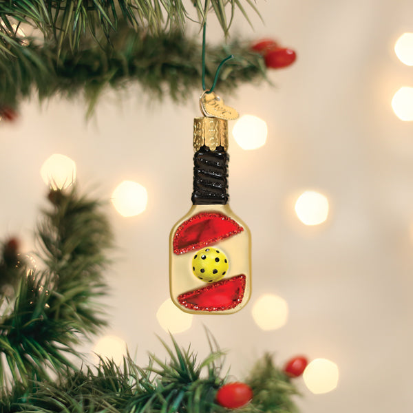 Old World Christmas Mini Gumdrops Pickleball Paddle Ornament