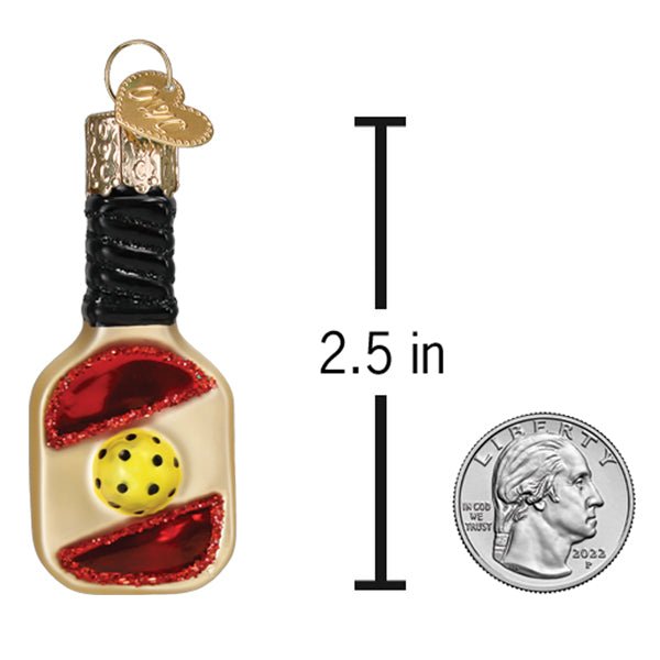 Old World Christmas Mini Gumdrops Pickleball Paddle Ornament