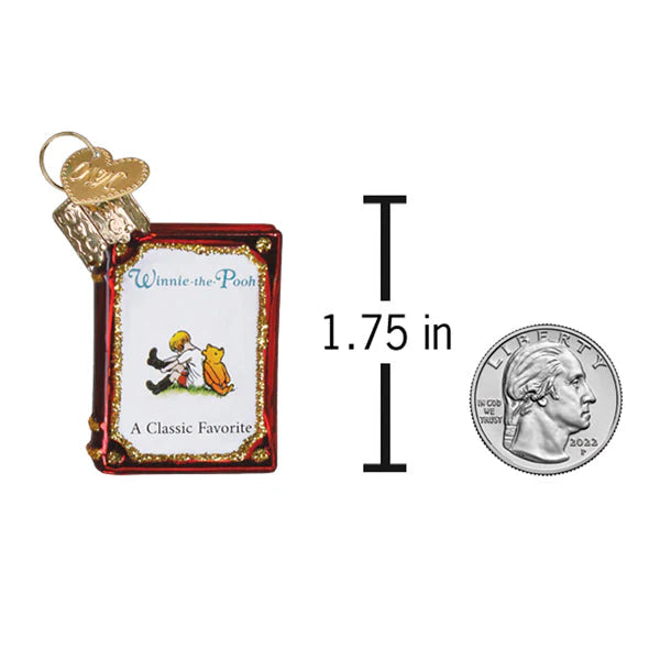 Old World Christmas Mini Gumdrops Winnie the Pooh Book Ornament