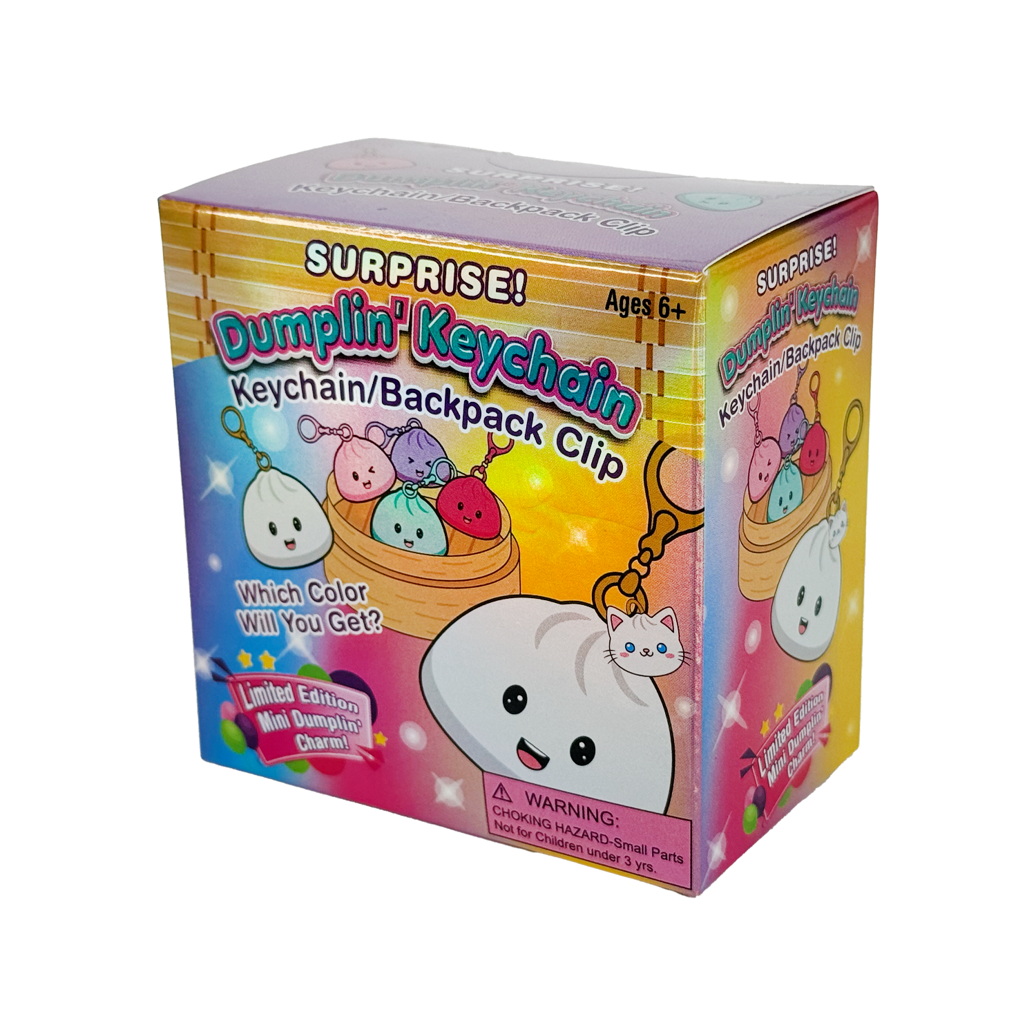 ZRBTZ Surprise Plush Dumplin Keychain (Single) - Random Color