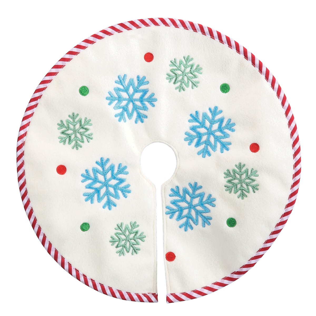 Old World Christmas Gumdrops Mini Snowflake Tree Skirt    