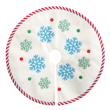 Old World Christmas Gumdrops Mini Snowflake Tree Skirt    