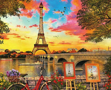 Paris Sunset 350 piece puzzle