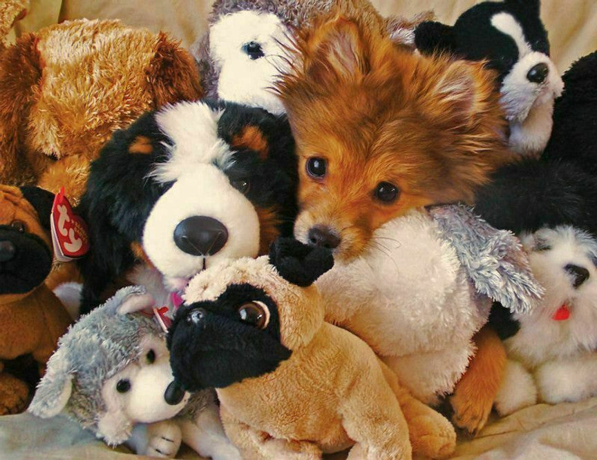 Playtime Puppies 400 Piece Family Puzzle