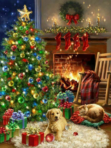 Christmas Morning 500 Piece Puzzle