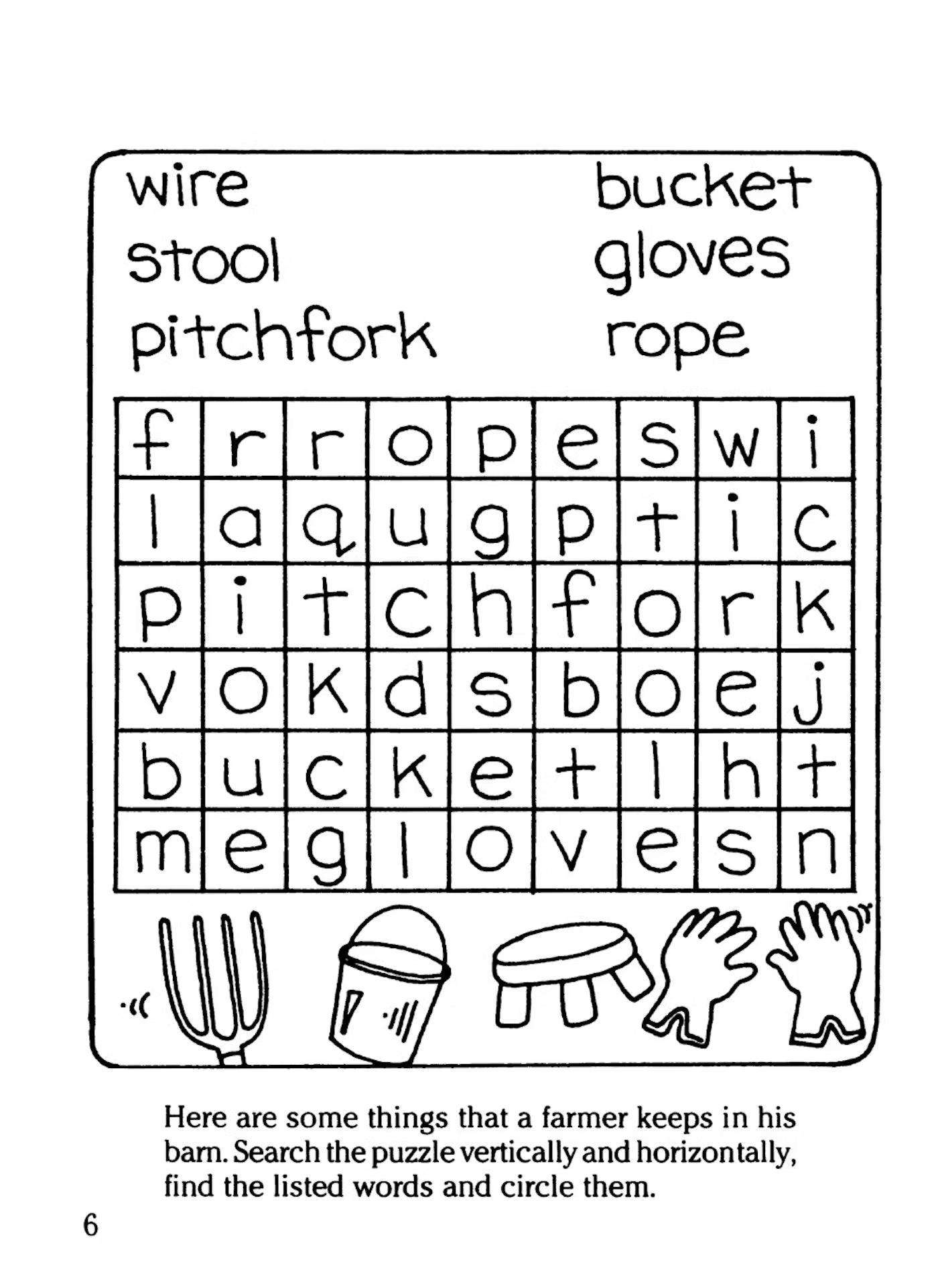 DVR Farm Activity Book