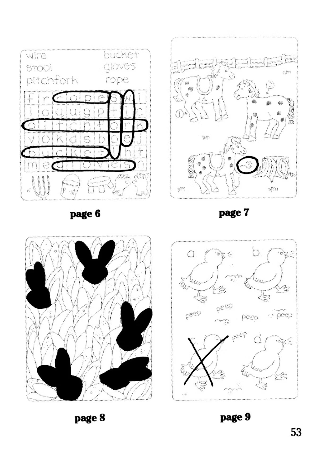 DVR Farm Activity Book