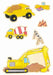 DVR Little Construction Site Sticker Activity Book