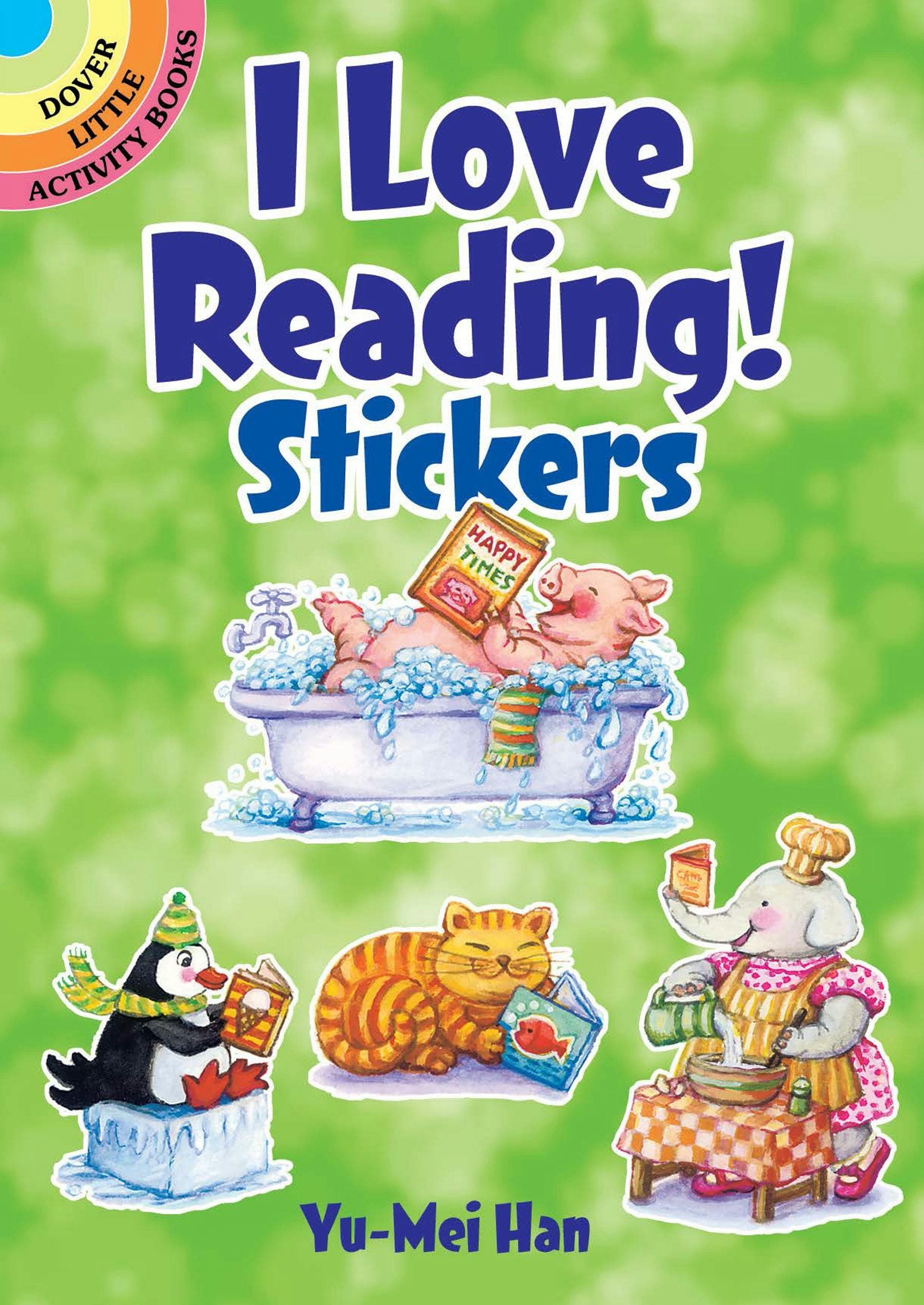 DVR I Love Reading! Stickers
