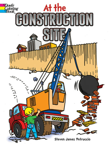 DVR At The Construction Site Coloring Book
