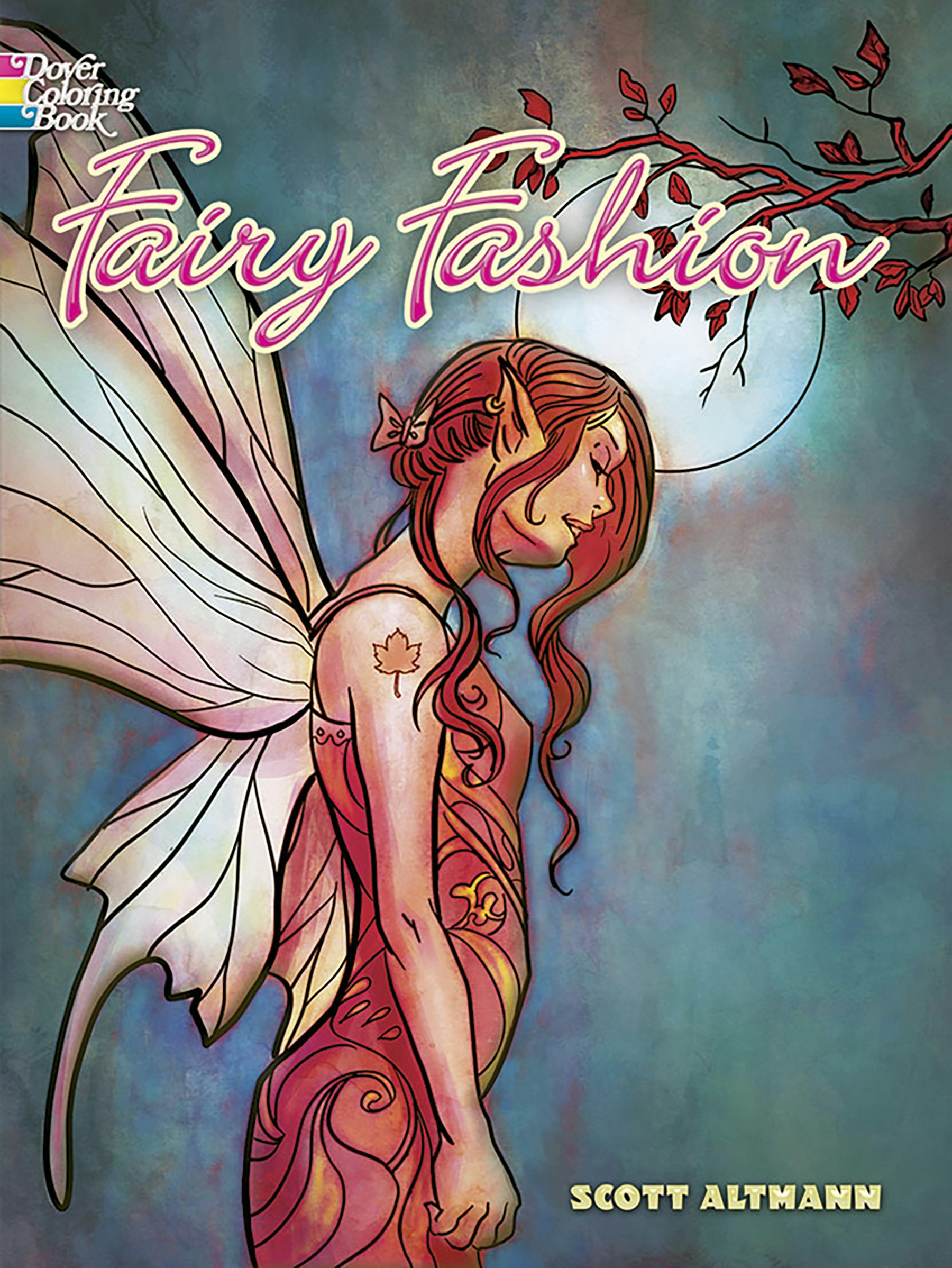 DVR Fairy Fashion Coloring Book