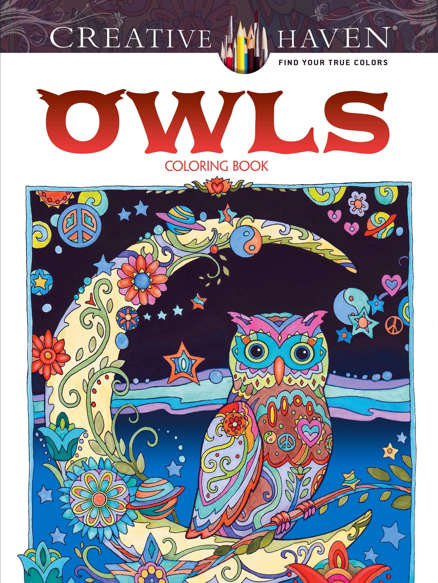 DVR Creative Haven® Coloring Book: Owls