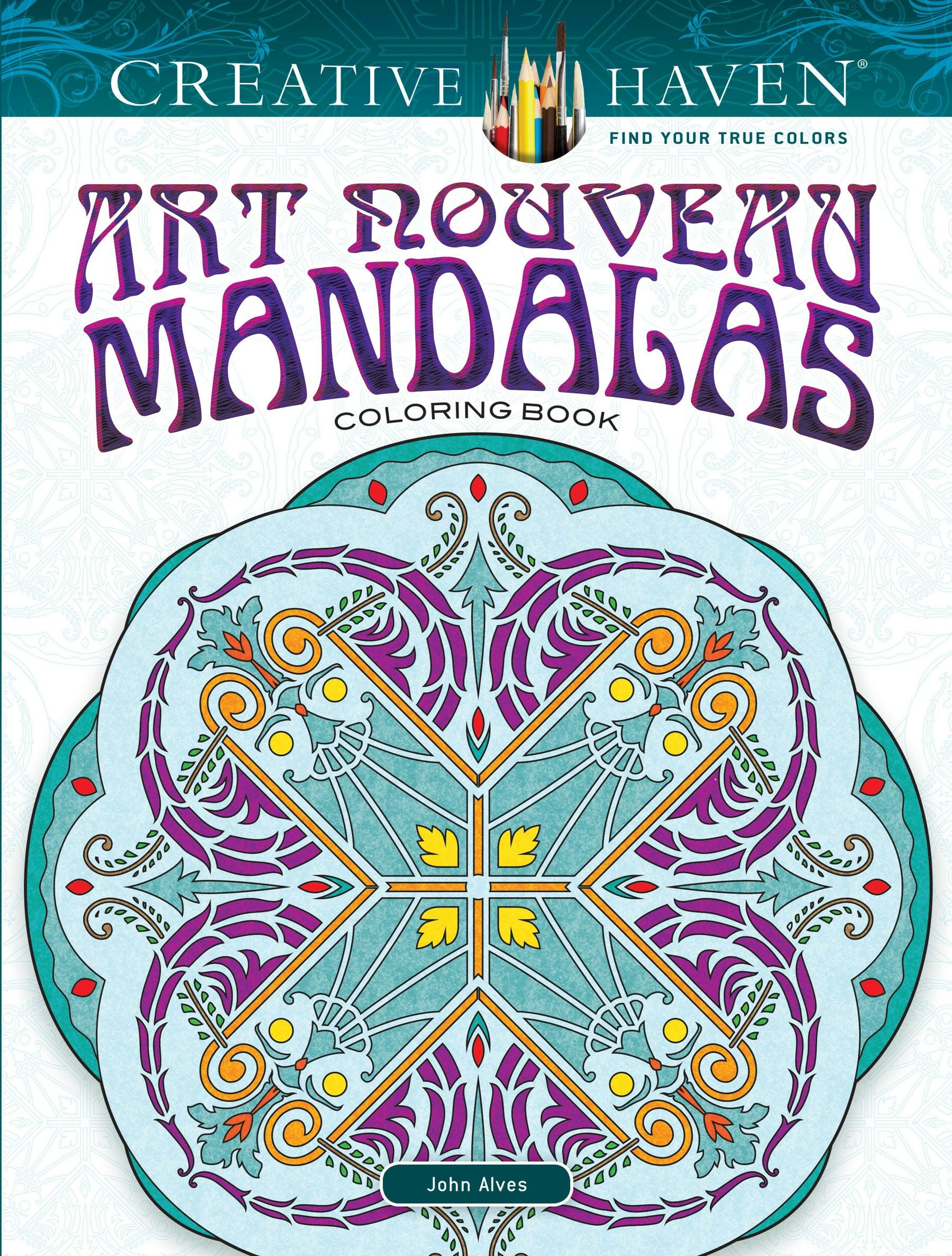 DVR Creative Haven® Coloring Book: Art Nouveau Mandalas
