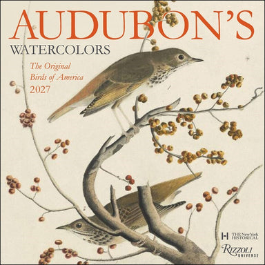 Audubon’s Watercolors 2027 Wall Calendar