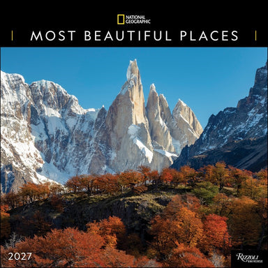 National Geographic Most Beautiful Places 2027 Wall Calendar
