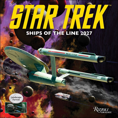Star Trek Ships of the Line 2027 Wall Calendar