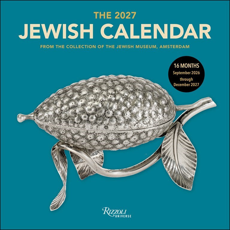 RZZLI The Jewish Calendar 2026–2027 (5787) 16-Month Wall Calendar