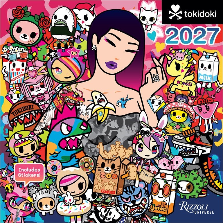 RZZLI tokidoki™ 2027 Wall Calendar