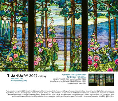 The Met: Art 365 Days of Masterpieces 2027 Page-A-Day Calendar